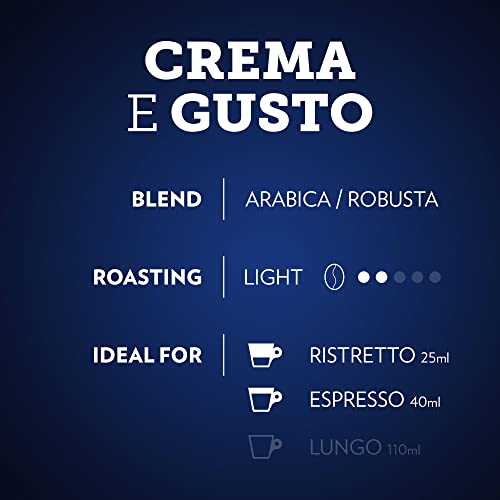 Lavazza Crema E Gusto, Original Line Compatible, 10 Capsules