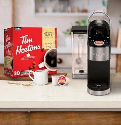 Tim Hortons Original Blend Coffee Pods, Keurig K-Cup Compatible Capsules, Medium Roast, 30 Count, Classic Everyday Rich Morning Mug