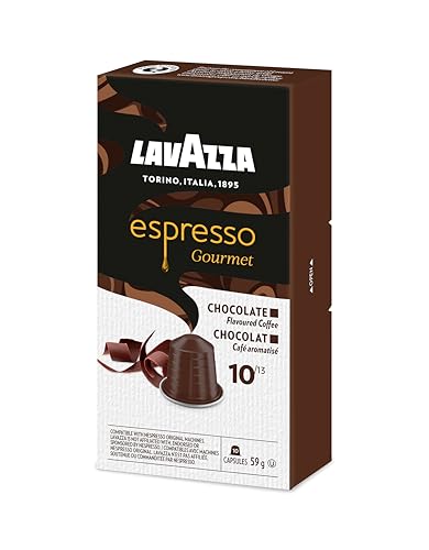 Lavazza Gourmet Espresso Chocolate, Original Line Compatible, 10 Capsules