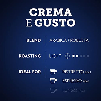 Lavazza Crema E Gusto, Original Line Compatible, 10 Capsules