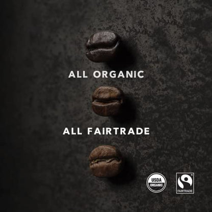 Kicking Horse Coffee Grizzly Claw Whole Bean Coffee, Dark Roast, Certified Organic, Fairtrade, Kosher, 1 lb (454g), Rich and Earthy Pod-Free Beans with Dark Chocolate and Cacao Notes