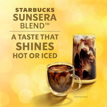 Starbucks for Nespresso Vertuo Sunsera Blend Coffee Capsules, Blonde Roast Variety Pack, Aluminium, 32 Count (4 x 8), Smooth Arabica Mug Pods (7.7 oz / 230ml) with Citrus Notes