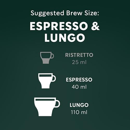 Starbucks by Nespresso Single Origin Colombia Coffee Capsules, OriginalLine Compatible, Medium Roast, Aluminium, 10 Count, Balanced Espresso Pods with Juicy Floral and Fruity Notes