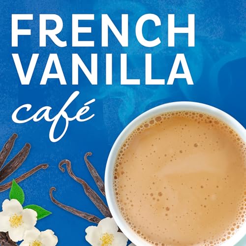 Maxwell House International French Vanilla Café-Style Instant Coffee Beverage Mix Bulk Pack, 33.6 oz (4 ct Pack of 8.4 oz Canisters)