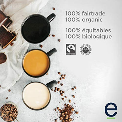 Ethical Bean Coffee Classic Whole Bean Coffee Bulk Pack, Medium Roast, Certified Organic, Fairtrade, Kosher, 12 oz (340g), Case of 6 Bags, Traditional Balanced Everyday Multi-Origin Blend