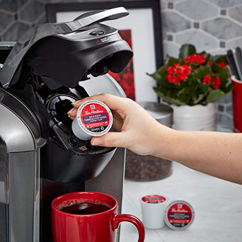 Tim Hortons Bold Roast Coffee Pods, Keurig K-Cup Compatible Capsules, Heavy Dark Roast, 12 Count, Extra Intense and Robust Deep Mountain Blend