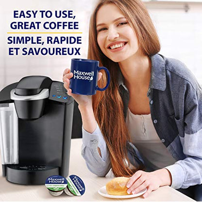 Maxwell House Morning Blend Coffee Pods, Keurig K-Cup Compatible Capsules, Light Roast, 12 Count, Soft and Mellow Easy-Drinking Breakfast Coffee