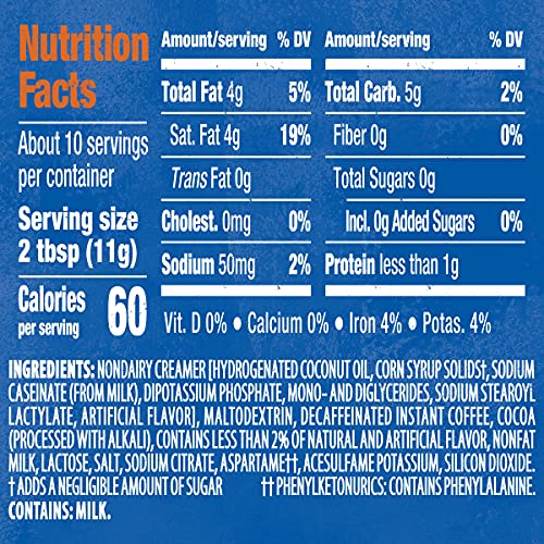 Maxwell House International Suisse Mocha Sugar Free Instant Coffee Drink Mix, Naturally Decaffeinated, 4 oz Canister